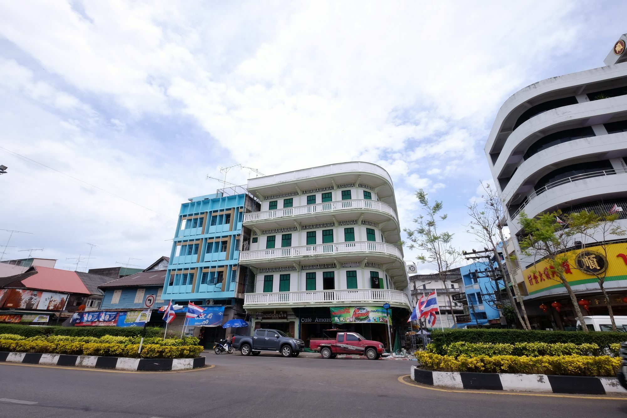 The Midtown Hotel And Cafe Trang Exteriér fotografie